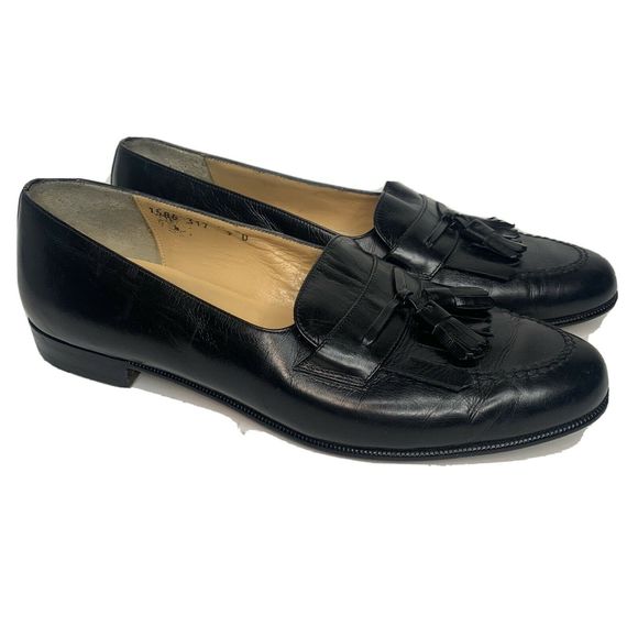 Salvatore Ferragamo Leather Loafers Men’s 9 D